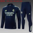 Bambino Felpa Allenamento Real Madrid 2025/2026 Blu 7