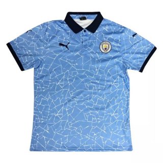 Polo Manchester City 2020/2021 Blu