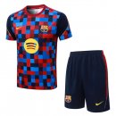 Maglia Formazione Barcellona 2026/2027 Blu Rosso