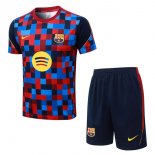 Maglia Formazione Barcellona 2026/2027 Blu Rosso Maglia Formazione Barcellona 2026/2027 Blu Rosso