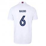 Maglia Real Madrid Prima NO.6 Nacho 2020/2021 Bianco