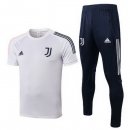Maglia Formazione Juventus Set Completo 2020/2021 Bianco Blu