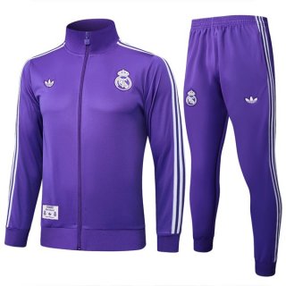 Giacca Real Madrid 2025/2026 Porpora 5 Giacca Real Madrid 2025/2026 Porpora 5