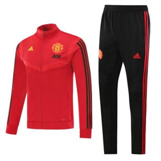 adidas Giacca Manchester United 2020/2021 Rosso Nero adidas Giacca Manchester United 2020/2021 Rosso Nero