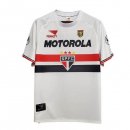 Thailandia Maglia São Paulo Prima Retro 1999 2000 Bianco