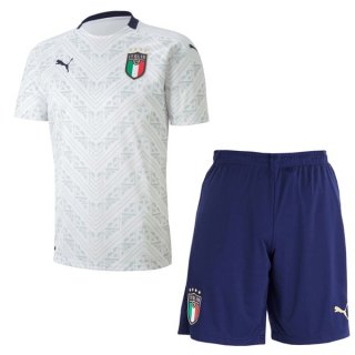 Maglia Italia Seconda Bambino 2020 Bianco Maglia Italia Seconda Bambino 2020 Bianco