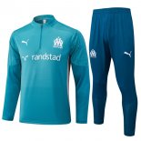 Felpa Allenamento Marseille 2024/2025 Blu