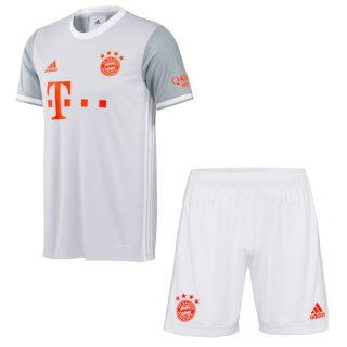 Maglia Bayern Monaco Seconda Bambino 2020/2021 Bianco