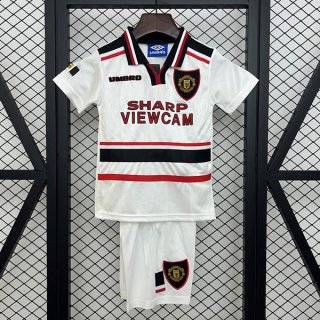 Maglia Manchester United Seconda Bambino Retro 1997-1998 Maglia Manchester United Seconda Bambino Retro 1997-1998