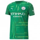 Thailandia Maglia Manchester City Portiere 2021/2022 Verde