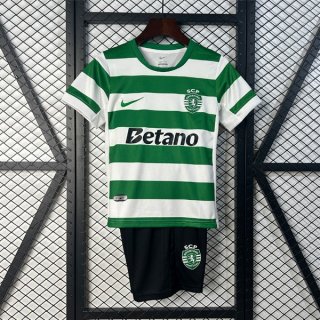 Maglia Sporting Lisbon Prima Bambino 2025/2026 Maglia Sporting Lisbon Prima Bambino 2025/2026
