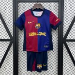 Maglia Barcellona Prima Bambino Limited Edition Travis Scott 2024-2025