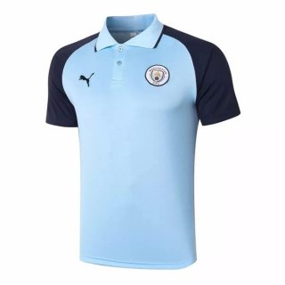 Polo Manchester City 2020/2021 Blu Nero