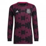 Maglia Mexico Prima Manga Larga 2021 Porpora