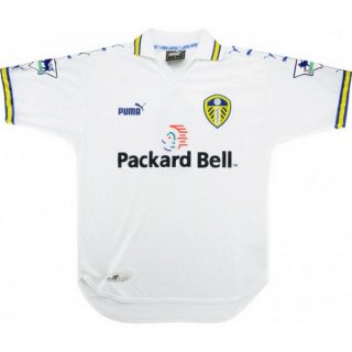 Thailandia Maglia Leeds United Prima Retro 1999 2000 Bianco