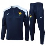Felpa Allenamento Francia 2024/2025 Blu