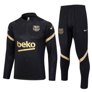 Felpa Allenamento Barcellona 2023/2024 Nero Felpa Allenamento Barcellona 2023/2024 Nero