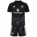 Maglia Manchester United Portiere Bambino 2026/2027 Nero Maglia Manchester United Portiere Bambino 2026/2027 Nero