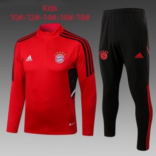 Bambino Felpa Bayern Monaco 2023 Rosso Nero