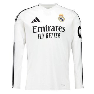 Thailandia Maglia Real Madrid Prima ML 2024/2025 Thailandia Maglia Real Madrid Prima ML 2024/2025