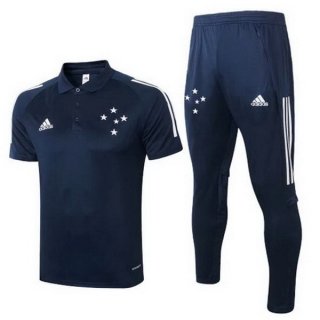 Polo Cruzeiro Set Completo 2020/2021 Blu Navy Polo Cruzeiro Set Completo 2020/2021 Blu Navy