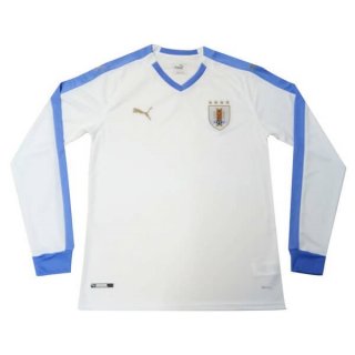 Thailandia Maglia Uruguay Seconda ML 2019 Bianco Thailandia Maglia Uruguay Seconda ML 2019 Bianco