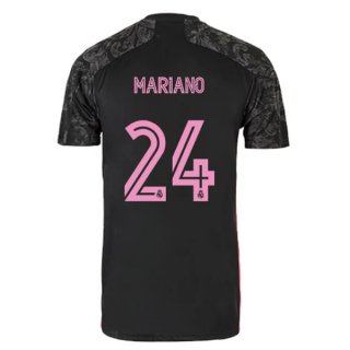 Maglia Real Madrid Terza NO.24 Mariano 2020/2021 Nero