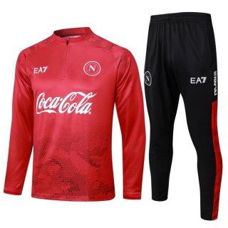 Felpa Allenamento Napoli 2024/2025 Rosso