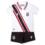 Maglia Stoke City Seconda Bambino 2022/2023 Bianco Maglia Stoke City Seconda Bambino 2022/2023 Bianco