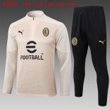 Bambino Felpa Allenamento AC Milan 2025/2026 Giallo 5