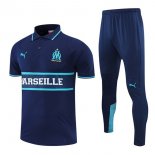 Polo Marseille Set Completo 2022/2023 Blu Navy