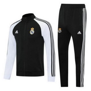 Giacca Real Madrid 2020/2021 Nero Bianco Giacca Real Madrid 2020/2021 Nero Bianco