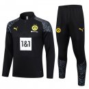 Felpa Borussia Dortmund 2024 Nero 3