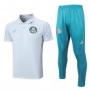 Polo Palmeiras Set Completo 2023/2024 Bianco Blu