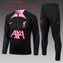 Bambino Felpa Liverpool 2023 Nero Rosa