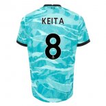 Maglia Liverpool NO.8 Keita Seconda 2020/2021 Blu