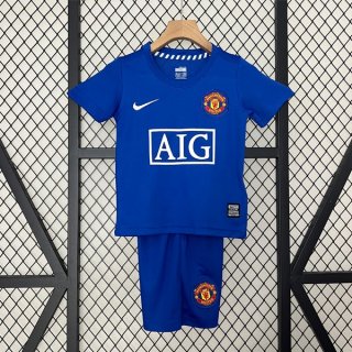 Maglia Manchester United Seconda Bambino Retro 2008-2009 Maglia Manchester United Seconda Bambino Retro 2008-2009