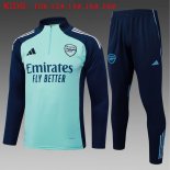 Bambino Felpa Allenamento Arsenal 2025/2026 Verde 5