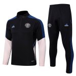 Felpa Manchester United 2022/2023 Nero Rosa