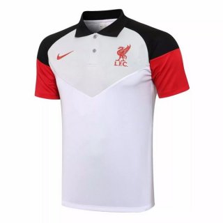 Polo Liverpool 2021/2022 Grigio Bianco Polo Liverpool 2021/2022 Grigio Bianco