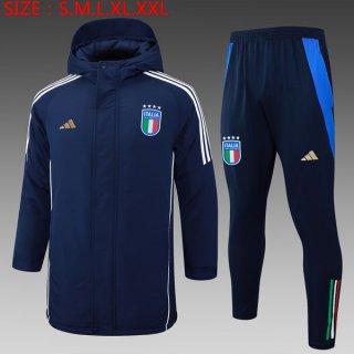 Piumino Italia Set Completo 2024/2025 Blu