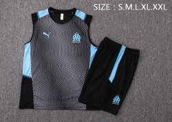 Maglia Marseille Senza Maniche Set Completo 2021/2022