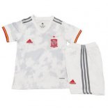 Maglia Spagna Seconda Bambino 2020 Bianco