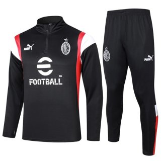Felpa AC Milan 2024 Nero Rosso Felpa AC Milan 2024 Nero Rosso