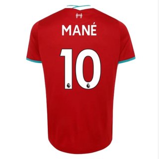 Maglia Liverpool NO.10 Mane Prima 2020/2021 Rosso