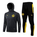 Felpa Cappuccio Set Completo Borussia Dortmund 2022/2023 Grigio Felpa Cappuccio Set Completo Borussia Dortmund 2022/2023 Grigio