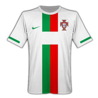 Thailandia Maglia Portogallo Seconda Retro 2010 Bianco