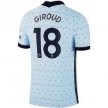 Maglia Chelsea NO.18 Giroud Seconda 2020/2021 Blu