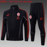 Bambino Giacca AC Milan 2026/2027 Nero Bambino Giacca AC Milan 2026/2027 Nero
