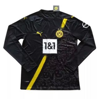 Thailandia Maglia Borussia Dortmund Seconda ML 2020/2021 Nero